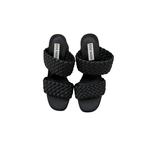Steve Madden‎ Women's Tielo Heeled Sandal Black Size 7 - Picture 2 of 5